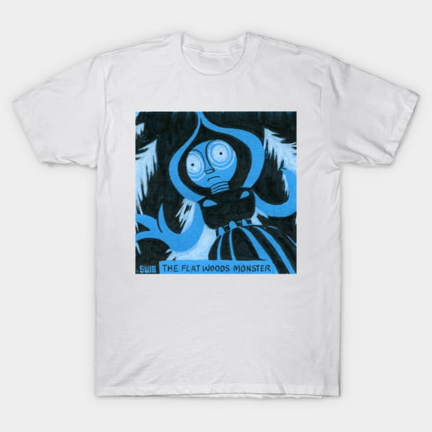 The Flat Woods Monster T-Shirt by washburnillustration